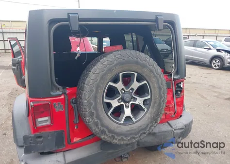 2017 Jeep Wrangler Unlimited Sport 4X4 из США, поврежденный, VIN 1C4BJWDG8HL736906